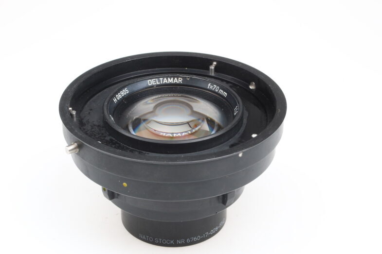 Deltamar 70mm 1.6 De oude Delft Objektiv lens NATO 89231 RARE - Image 3