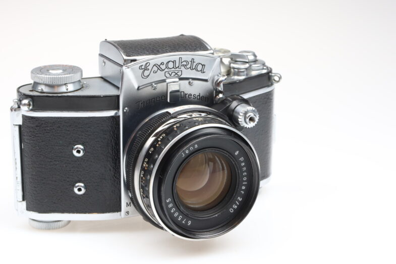 Exakta VX Kamera Camera Zeiss Pancolar 50mm f2 Objektiv lens 99411 – Bild 2