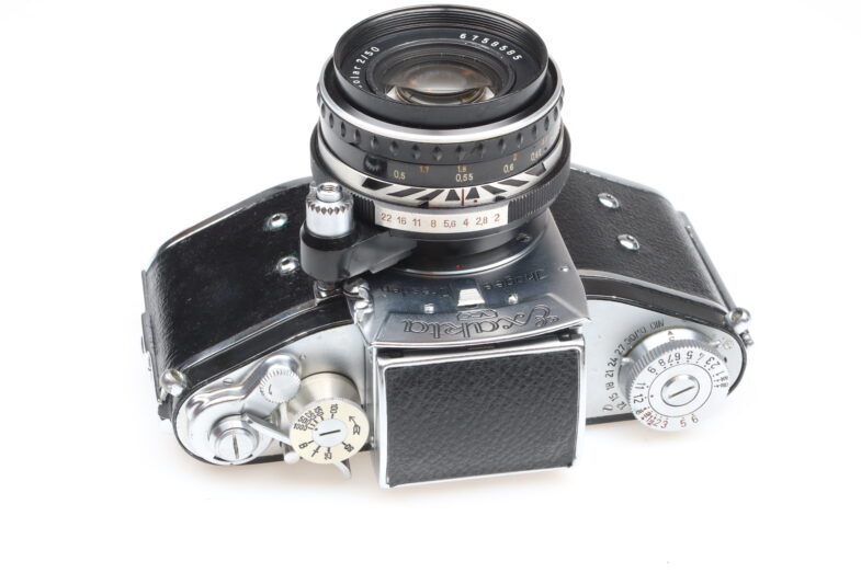 Exakta VX Kamera Camera Zeiss Pancolar 50mm f2 Objektiv lens 99411 – Bild 6