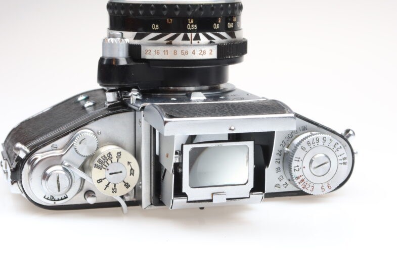Exakta VX Kamera Camera Zeiss Pancolar 50mm f2 Objektiv lens 99411 – Bild 7