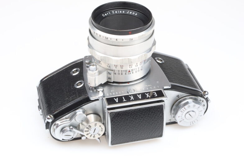 Exakta Varex IIa Kamera Camera Zeiss Tessar 50mm f2.8 Objektiv lens 99409 - Image 6