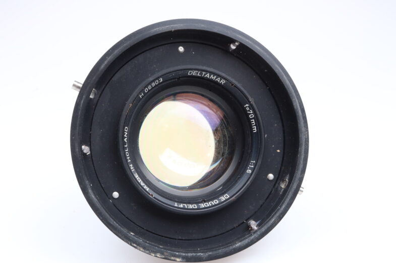 Deltamar 70mm 1.6 De oude Delft Objektiv lens NATO 89225 DEFEKT - Image 5