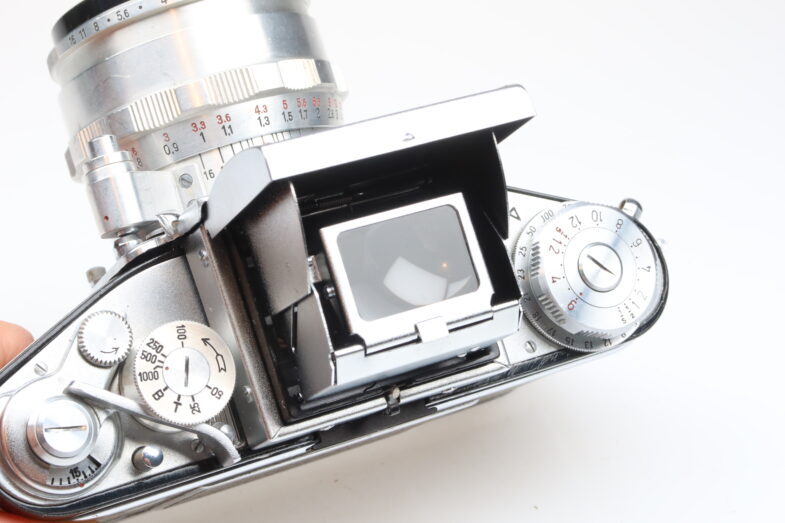 Exakta Varex IIa Kamera Camera Zeiss Tessar 50mm f2.8 Objektiv lens 99409 - Image 8