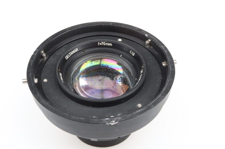 Deltamar 70mm 1.6 De oude Delft Objektiv lens NATO 89227 DEFEKT - Image 4