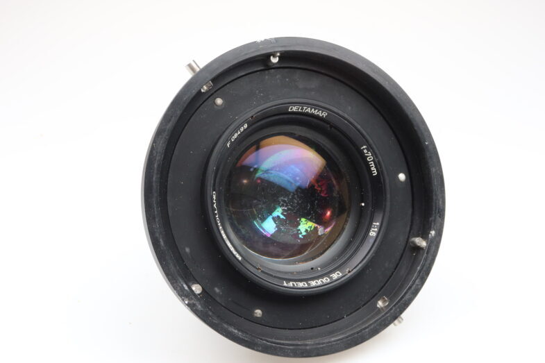 Deltamar 70mm 1.6 De oude Delft Objektiv lens NATO 89227 DEFEKT - Image 5