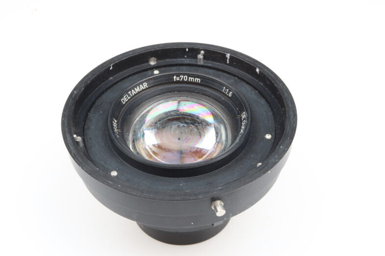 Deltamar 70mm 1.6 De oude Delft Objektiv lens NATO 89218 DEFEKT – Bild 5