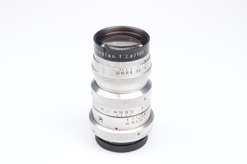 Meyer Optik Görlitz Trioplan 100mm f2.8 V lens early version Exakta 99424 – Bild 2