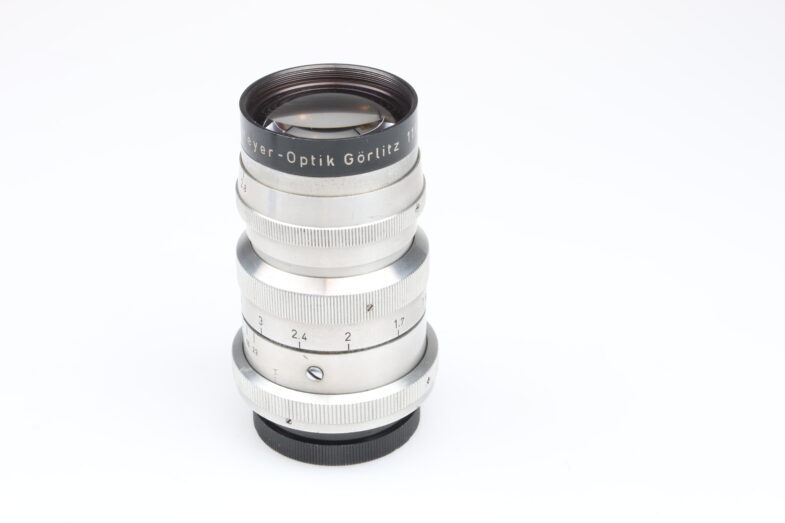 Meyer Optik Görlitz Trioplan 100mm f2.8 V lens early version Exakta 99424 – Bild 4