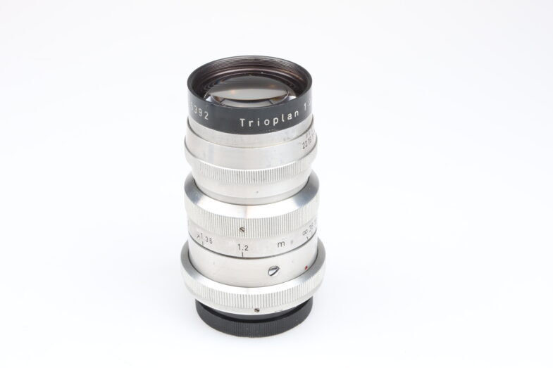 Meyer Optik Görlitz Trioplan 100mm f2.8 V lens early version Exakta 99424 – Bild 6