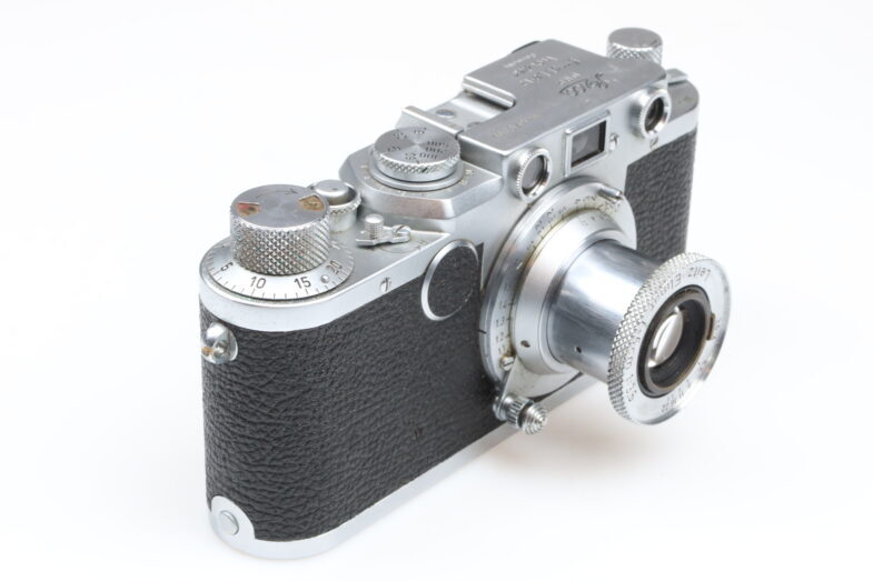 Leica IIF black dial Kamera Camera Elmar 5cm Objektiv Leitz 99252 - Image 3