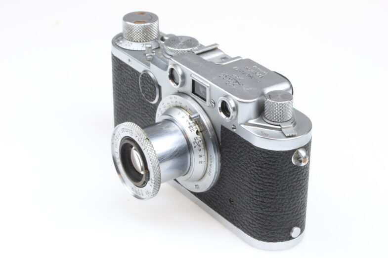 Leica IIF black dial Kamera Camera Elmar 5cm Objektiv Leitz 99252 - Image 4