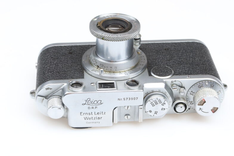 Leica IIF black dial Kamera Camera Elmar 5cm Objektiv Leitz 99252 - Image 6