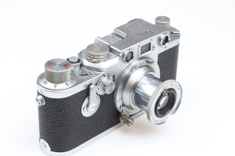 Leica IIIC Umbau III F IIIF Kamera Camera Elmar 5cm lens Leitz 99253 - Image 2