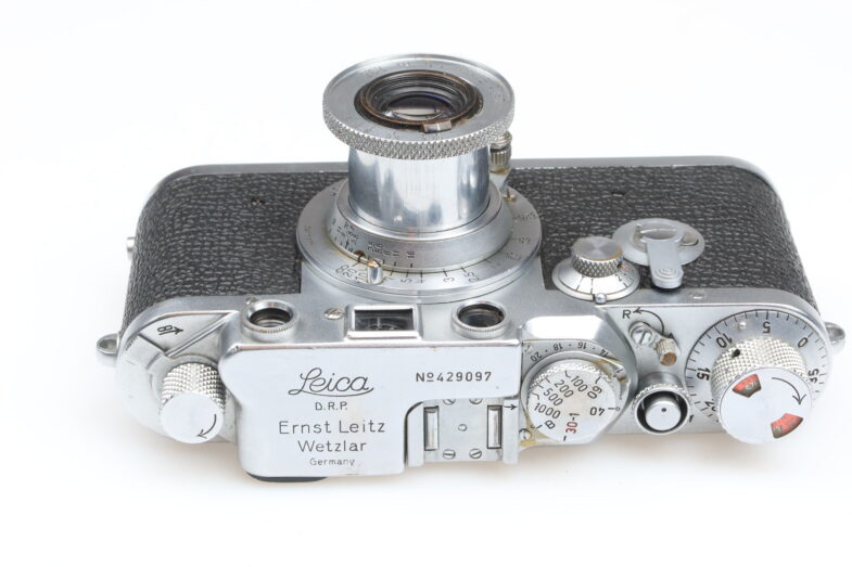 Leica IIIC Umbau III F IIIF Kamera Camera Elmar 5cm lens Leitz 99253 - Image 5