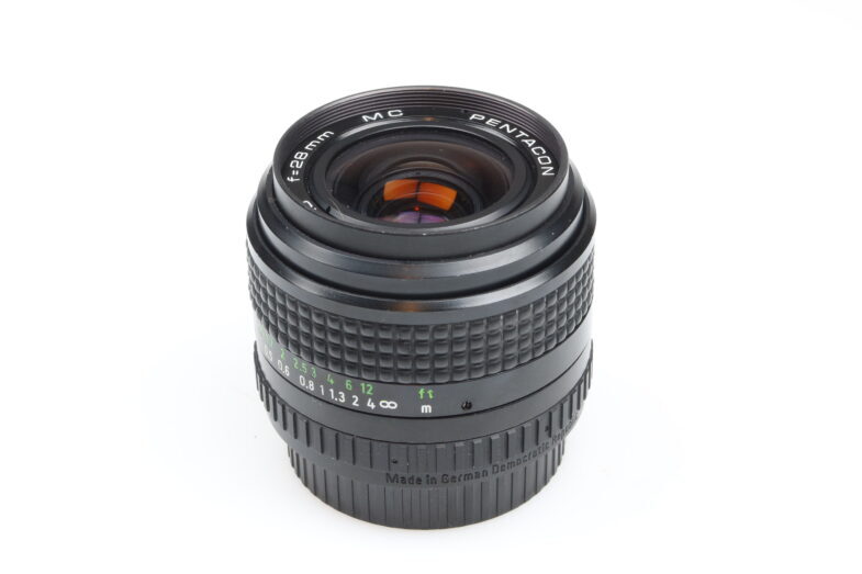 Pentacon Prakticar 28mm f2.8 MC lens PB B Mount 99417 near mint wie neu - Image 5