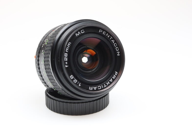 Pentacon Prakticar 28mm f2.8 MC lens PB B Mount 99417 near mint wie neu - Image 6