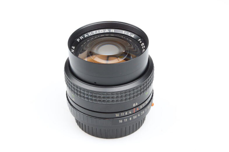 Carl Zeiss Prakticar 50mm f1.4 MC Objektiv Lens 99418 near mint wie neu - Image 4