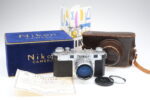 Nikon S Rangefinder Kamera Nikkor-S.C 5cm f1.4 Objektiv 99393 near mint BOX