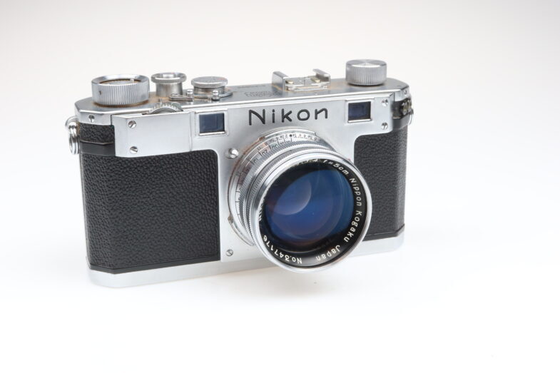 Nikon S Rangefinder Kamera Nikkor-S.C 5cm f1.4 Objektiv 99393 near mint BOX – Bild 2