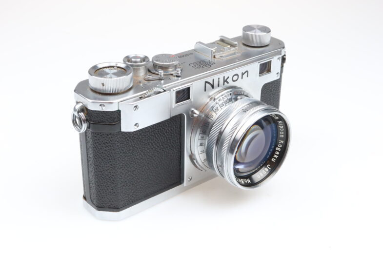 Nikon S Rangefinder Kamera Nikkor-S.C 5cm f1.4 Objektiv 99393 near mint BOX – Bild 4