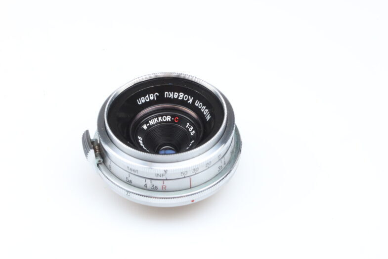 Nippon Kogaku W-Nikkor C 2.8cm f3.5 Objektiv Lens 99457 near mint wie neu – Bild 2