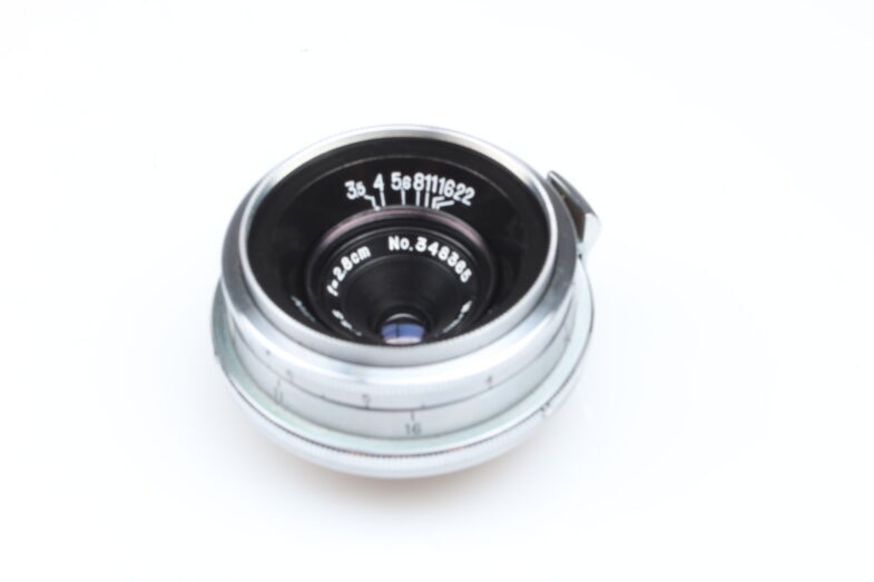Nippon Kogaku W-Nikkor C 2.8cm f3.5 Objektiv Lens 99457 near mint wie neu – Bild 4