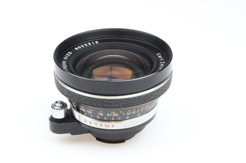 Carl Zeiss Flektogon 25mm f4 Zebra Objektiv lens Exa mount 99420 near mint - Image 2