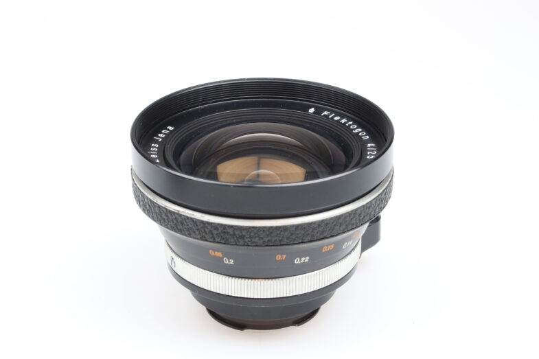Carl Zeiss Flektogon 25mm f4 Zebra Objektiv lens Exa mount 99420 near mint - Image 4