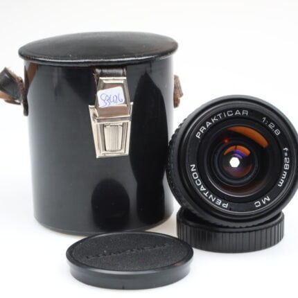 Pentacon Prakticar 28mm f2.8 MC lens PB B Mount