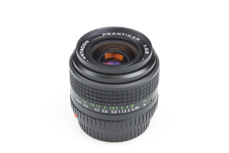 Pentacon Prakticar 28mm f2.8 MC lens PB B Mount 99426 near mint wie neu - Image 3