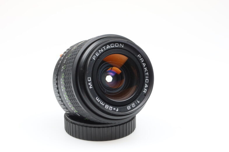 Pentacon Prakticar 28mm f2.8 MC lens PB B Mount 99426 near mint wie neu - Image 6