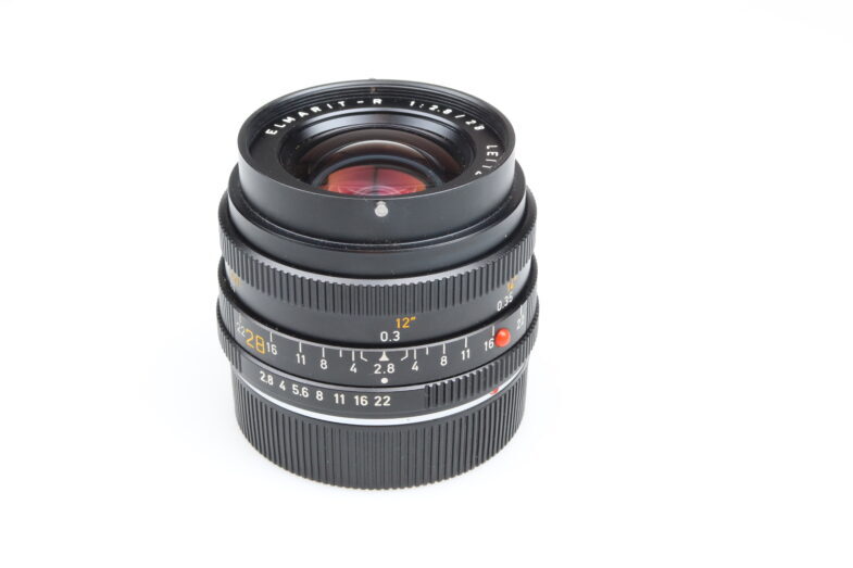 Leica Elmarit R 28mm f2.8 yellow 3CAM ohne Seriennummer 99552 RARE - Image 2