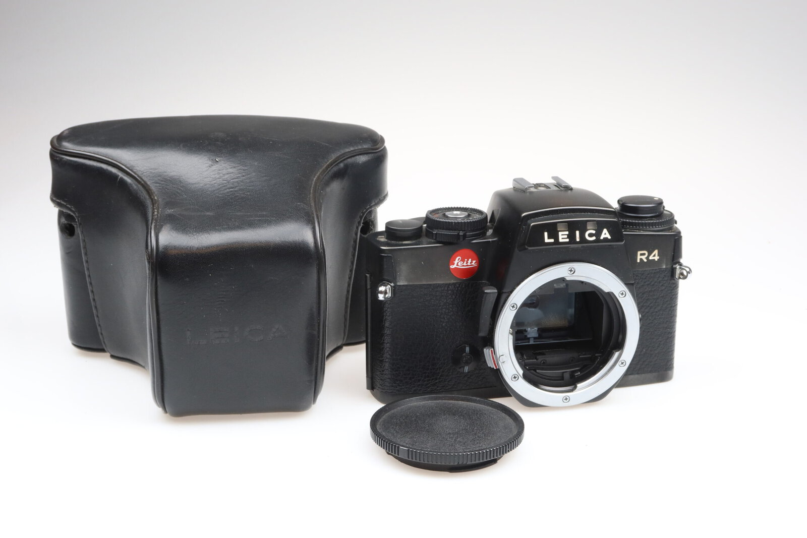 IMG_0614 Leica R4 black schwarz Kamera Camera Body Leitz