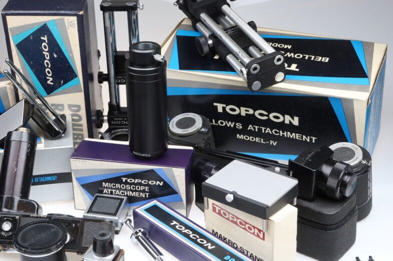 Topcon Beseler Motor Viewfinder 6,5x Filmmagazin usw. 97883 LOT - Image 5