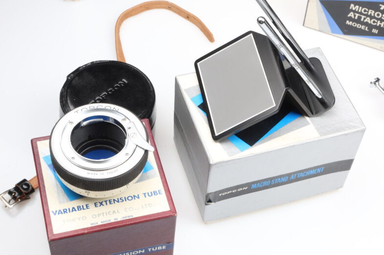 Topcon Beseler Motor Viewfinder 6,5x Filmmagazin usw. 97883 LOT - Image 12