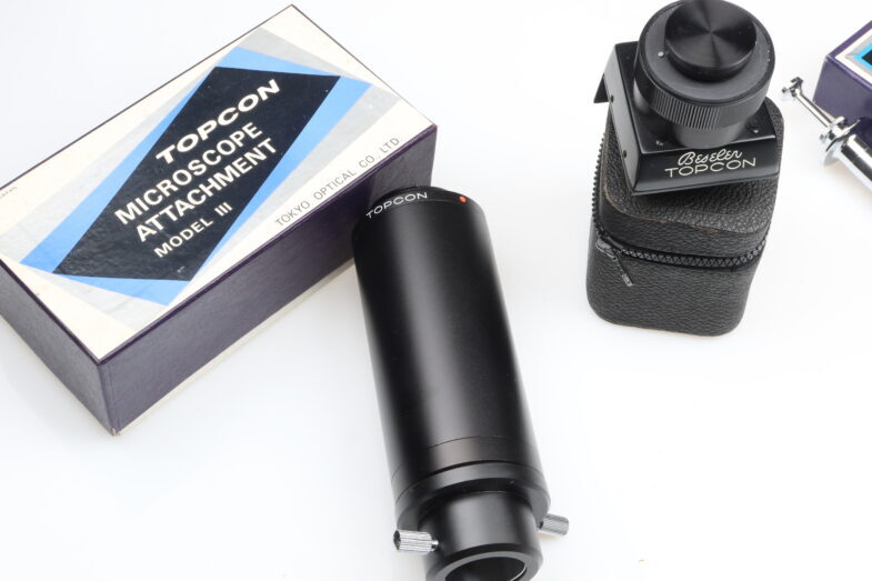 Topcon Beseler Motor Viewfinder 6,5x Filmmagazin usw. 97883 LOT - Image 14