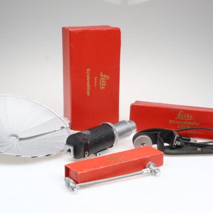 Leica OZXYO Kabelauslöser CTOOM und Synchronblitzer 99570 LOT