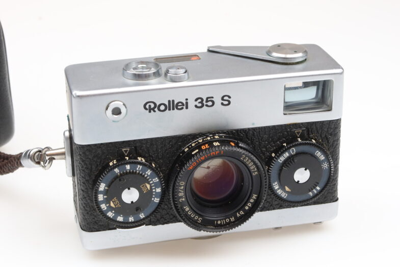 Rollei 35 S Kamera Zeiss Sonnar 40mm f2.8 Objektiv lens 99571 – Bild 2