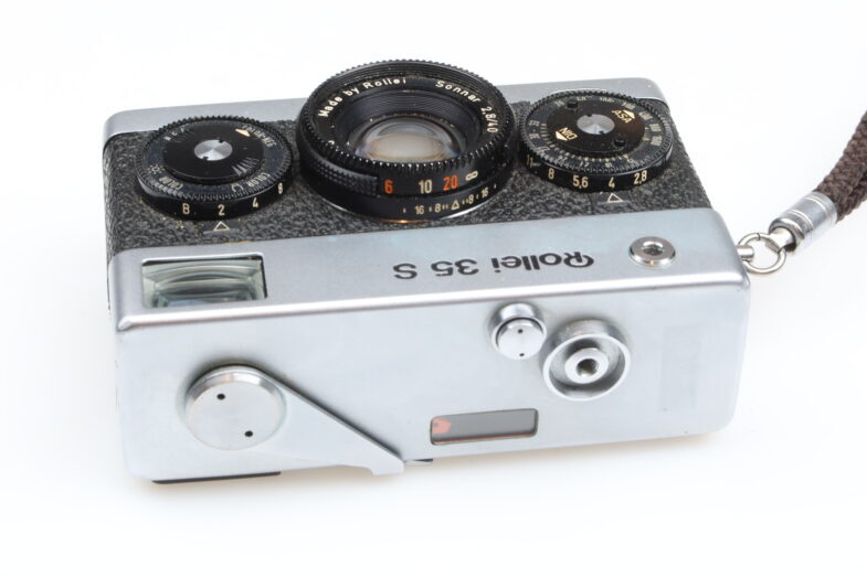 Rollei 35 S Kamera Zeiss Sonnar 40mm f2.8 Objektiv lens 99571 – Bild 5