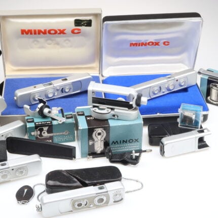 Minox B Kamera Minox C Kamera LOT Zubehör