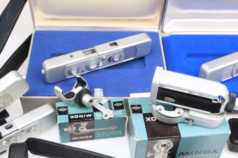 Minox B Kamera 5x Minox C Kamera Lupe Stativkopf Zubehör 99573 LOT - Image 4