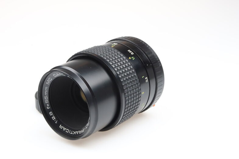 Carl Zeiss Macro Prakticar 55mm f2.8 MC Objektiv 99596 near mint wie neu - Image 2