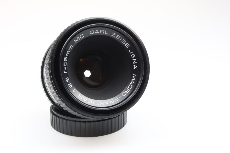 Carl Zeiss Macro Prakticar 55mm f2.8 MC Objektiv 99596 near mint wie neu - Image 6