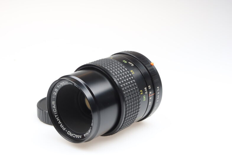 Carl Zeiss Macro Prakticar 55mm f2.8 MC Objektiv 99597 near mint wie neu - Image 2