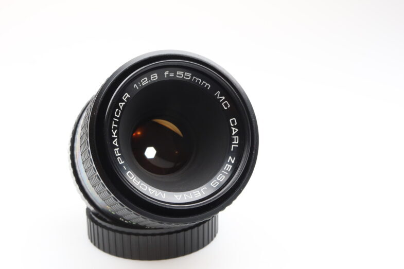 Carl Zeiss Macro Prakticar 55mm f2.8 MC Objektiv 99597 near mint wie neu - Image 6