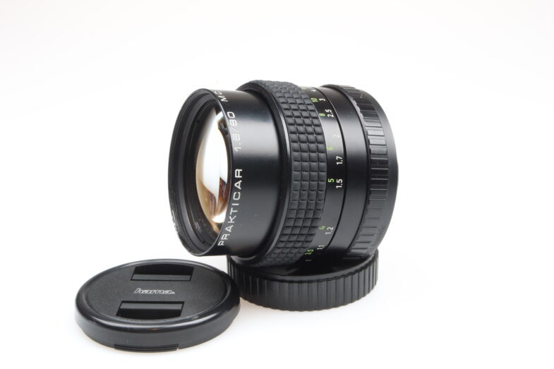 Prakticar 80mm f1.8 MC Objektiv Lens Carl Zeiss Pancolar