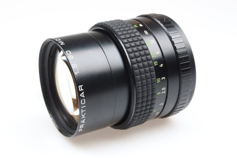 Prakticar 80mm f1.8 MC Objektiv Lens Carl Zeiss Pancolar 99599 near mint - Image 2