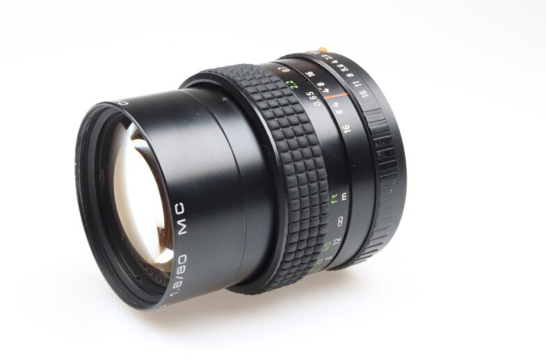 Prakticar 80mm f1.8 MC Objektiv Lens Carl Zeiss Pancolar 99599 near mint - Image 3