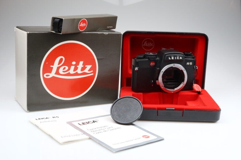 Leica R5 black 10061 Kamera Camera Body Leitz
