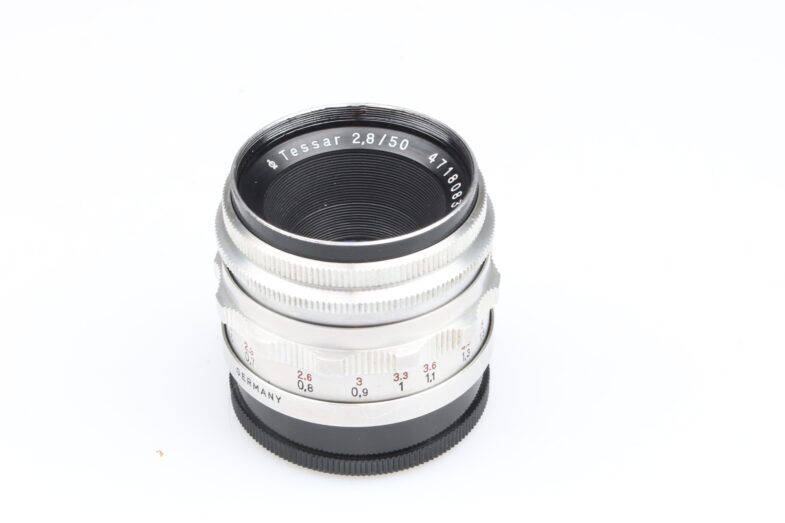 Carl Zeiss Tessar 50mm f2.8 14 Blades Objektiv M42 mount 99611 – Bild 2